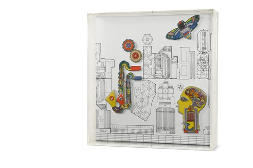 Lot 138 - Sir Eduardo Paolozzi CBE (1924-2005), Tottenham Court Road, 1985