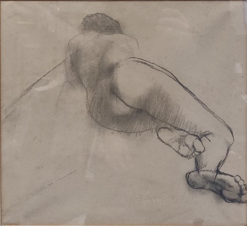 Lot 266 - James Butler MBE, RA, RWA, FRBS, Nude study,...