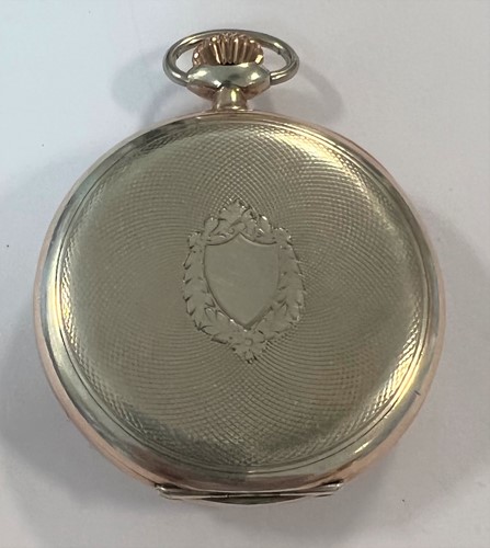 Lot 265 - Omega - A Swiss silver open faced pocket watch