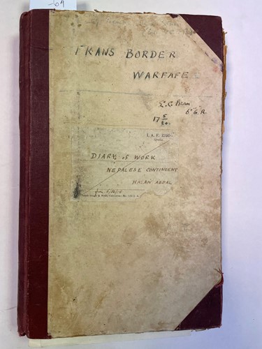 Lot 386 - Army manual circa 1920 on Mountain Warfare...