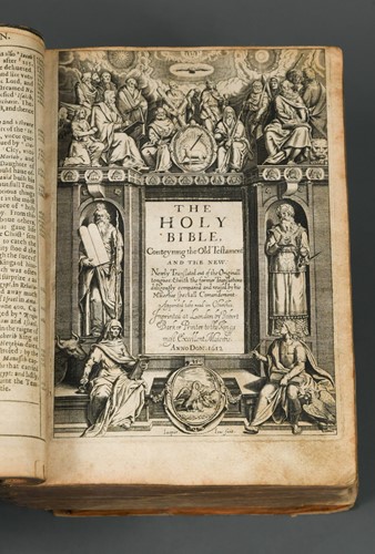 Lot 72 - Bible, King James version, London: Robert...