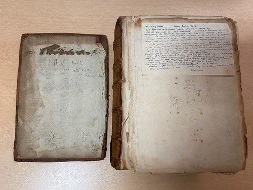 Lot 72 - Bible, King James version, London: Robert...