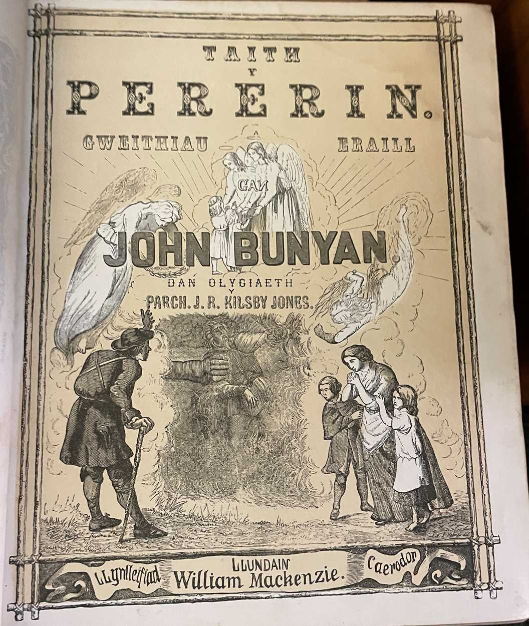 Lot 225 - BUNYAN (John) Taith Y Pererin [Pilgrim's...