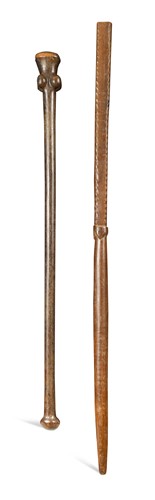 Lot 101 - A South Sea Islands wood war club, probably Samoa, 18th/19th century