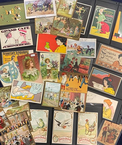 Lot 348 - Postcards, first half 20th century. A...