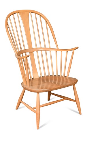 Lot 306 - An Ercol comb-back double bow 'Chairmakers' Windsor armchair