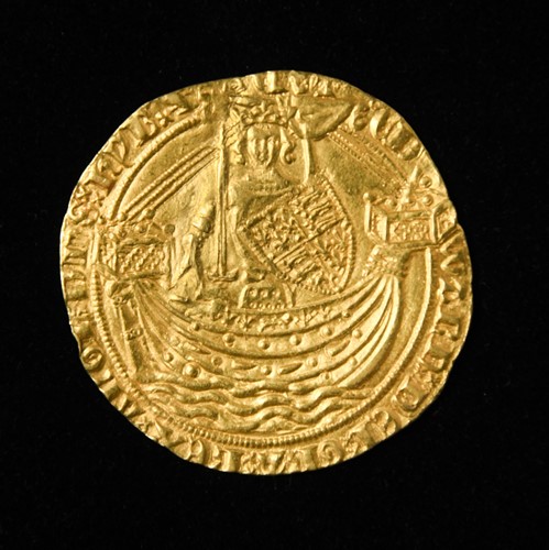Lot 81 - Edward III (1327-1377) Gold Noble