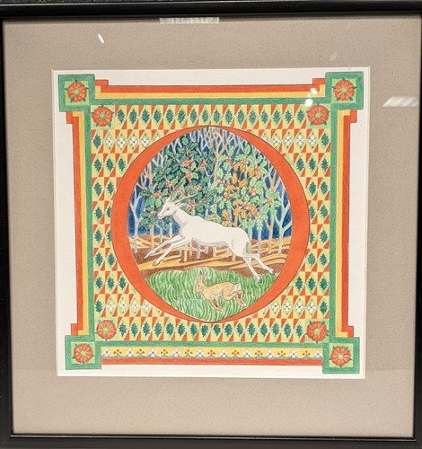 Lot 331 - Gawain the White Hawk by Marilyn Bechely, 7...