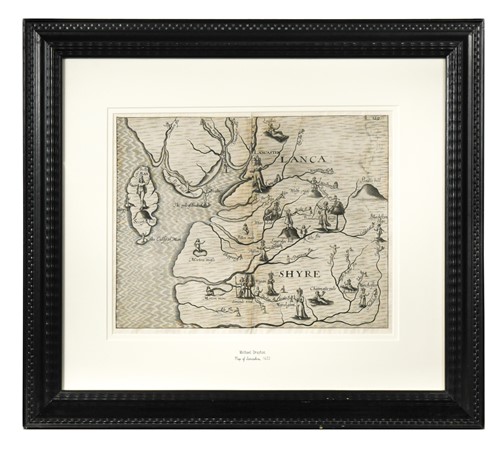 Lot 44 - Michael Drayton Lancashire, engraved...