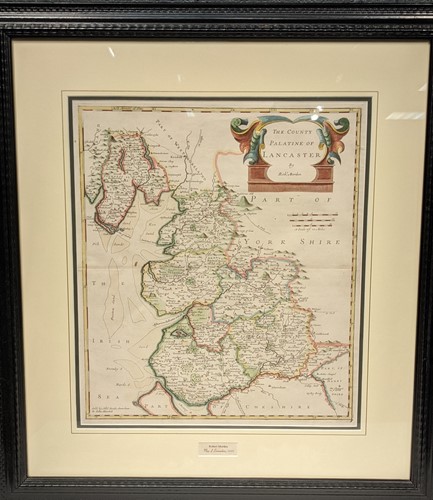 Lot 45 - A hand coloured engraved map of British...