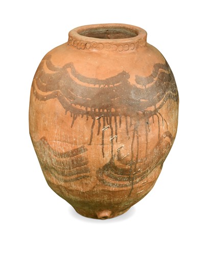 Lot 310 - A large terracotta pot, probably French 18th/19th century