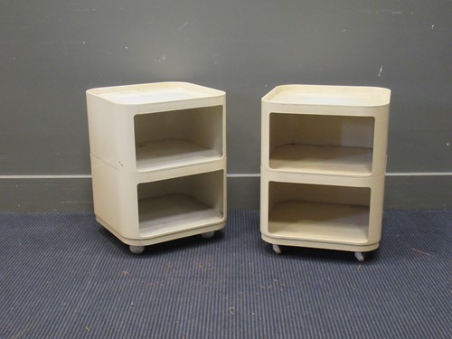 Lot 379 - Anna Castelli for Kartell, a pair of...