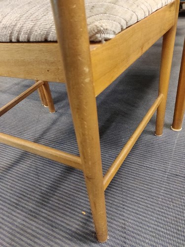 Lot 293 - Tom Robertson for A.H. McIntosh & Co., Kirkcaldy, a mid-Century teak dining table and six chairs