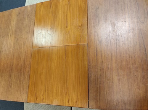 Lot 293 - Tom Robertson for A.H. McIntosh & Co., Kirkcaldy, a mid-Century teak dining table and six chairs