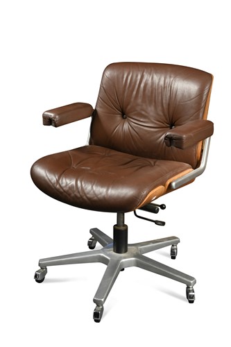 Lot 286 - Karl Dittert for Martin Stoll at Giroflex, a Pasal  swivel desk chair, 1960s