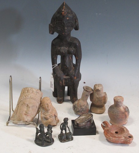 Lot 158 - Group of antiquities and later objects,...