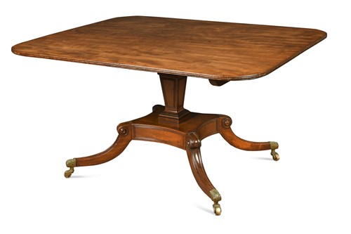 Lot 380 - A Regency mahogany breakfast table