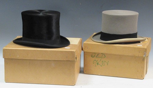 Lot 149 - Two top hats from James Locke & Co, St James...