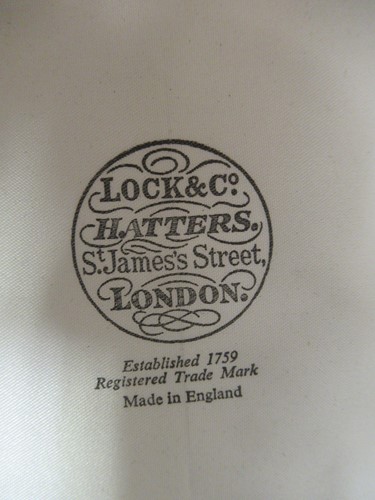 Lot 149 - Two top hats from James Locke & Co, St James...