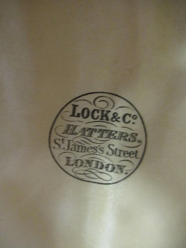 Lot 149 - Two top hats from James Locke & Co, St James...