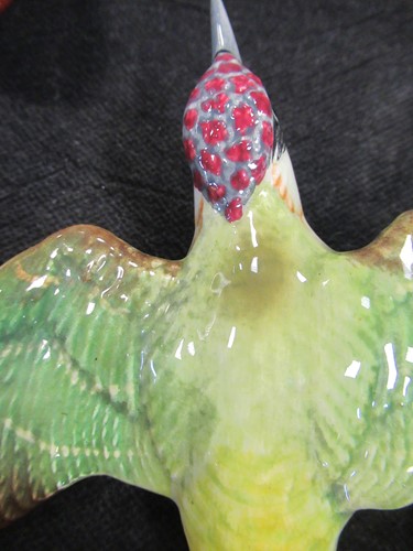 Lot 185 - A set of three Beswick flying Woodpeckers...