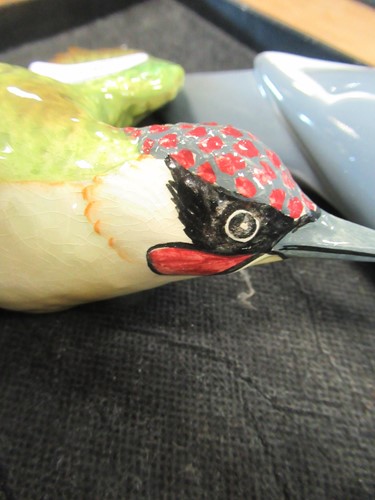 Lot 185 - A set of three Beswick flying Woodpeckers...