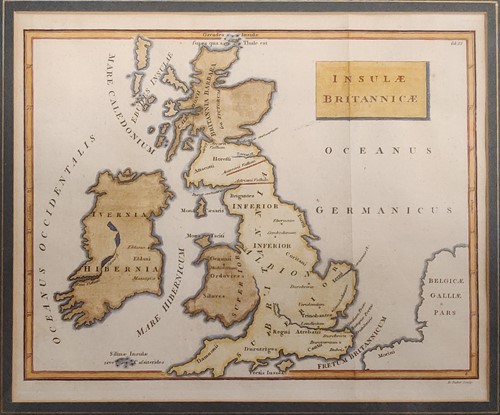Lot 313 - A collection of three maps including; B. Baker,...