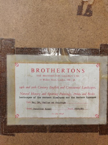 Lot 301 - Caroline Romer, Taylor Chichoga, inscribed...
