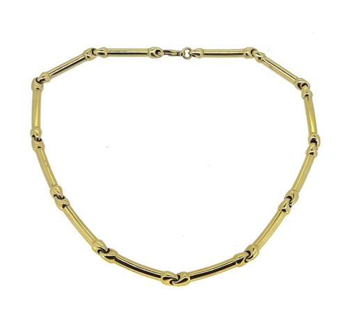 Lot 206 - A fancy collarette necklace