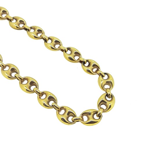 Lot 221 - A modern anchor link chain