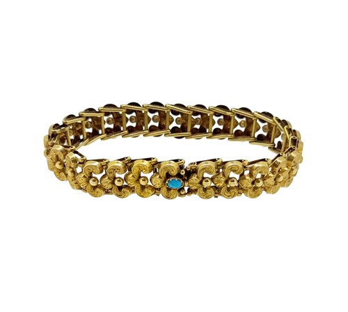 Lot 116 - A Victorian bracelet