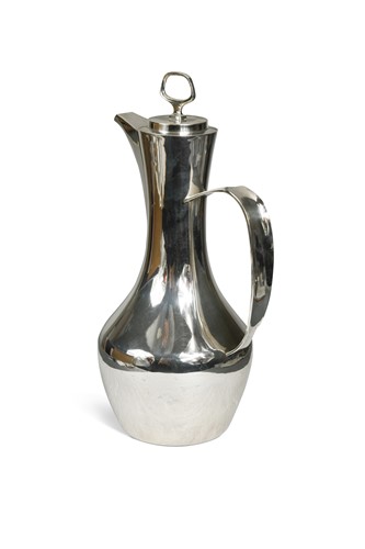 Lot 84 - A Swedish silver claret jug