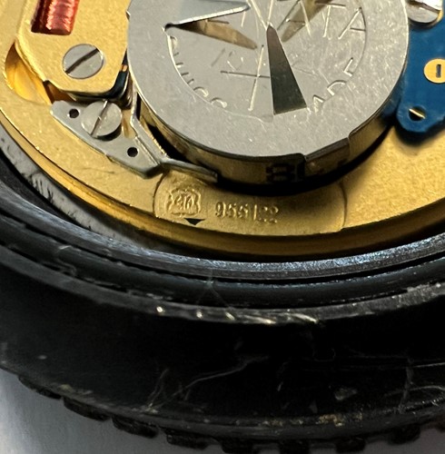 Lot 329 - Cabot Watch Company - A steel UKSF Mark I  'SBS- SP' military issue wristwatch head
