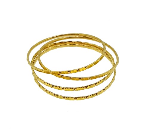 Lot 187 - Four modern bangles