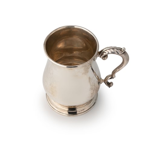 Lot 508 - A George V silver tankard