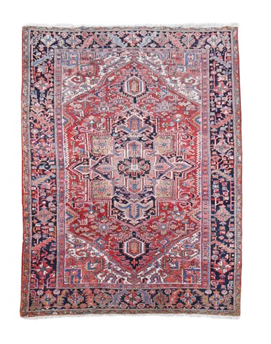 Lot 452 - A Heriz rug