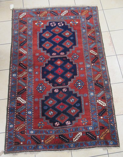 Lot 524 - An Armenian Kazak rug, 232 x 146cm