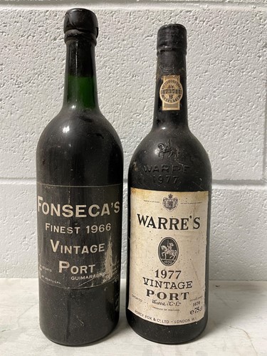Lot 1201 - Fonseca Vintage Port 1966, 1 bottle; Warre's...