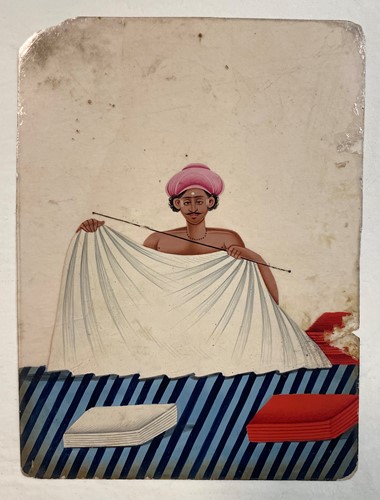Lot 124 - Twelve Indian paintings on mica