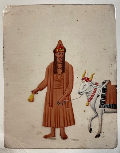 Lot 124 - Twelve Indian paintings on mica