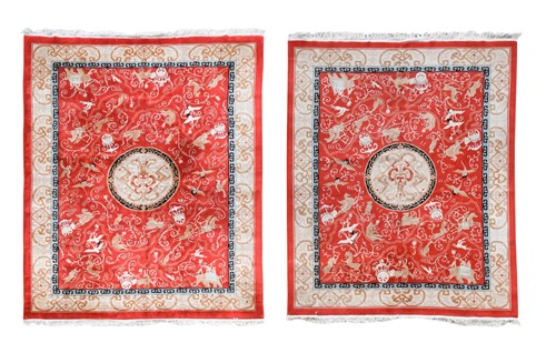 Lot 489 - Two similar Peking carpets, late 20th century