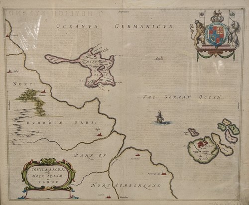 Lot 259 - Joan Blaeu, Insula Sacra, vulgo Holy Island et...