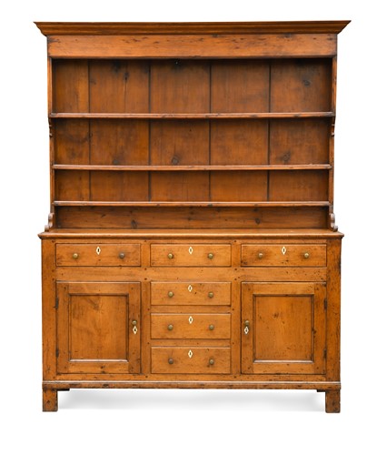 Lot 277 - A George III pine dresser