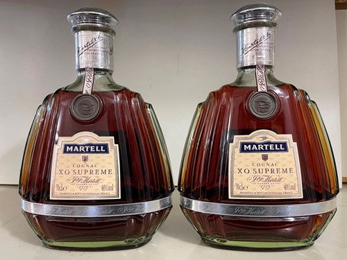 Lot 1217 - Martell XO Supreme cognac, 70cl, 40%, 2 bottles