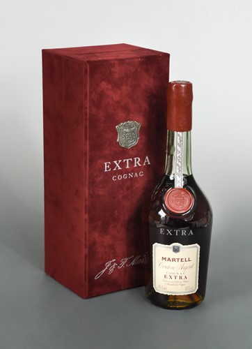 Lot 1222 - Martell Extra Cordon Argent cognac, 70cl, 43%,...