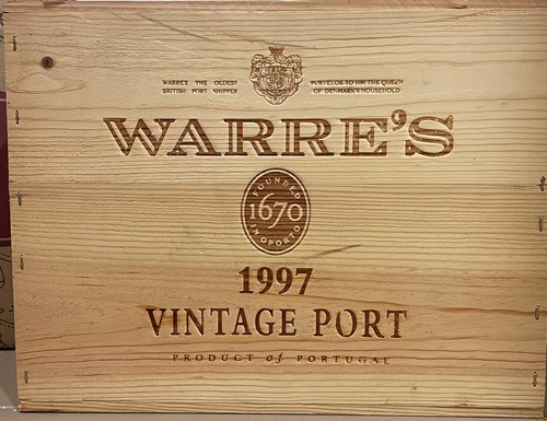 Lot 1236 - Warres Vintage Port 1997, 12 bottles in owc