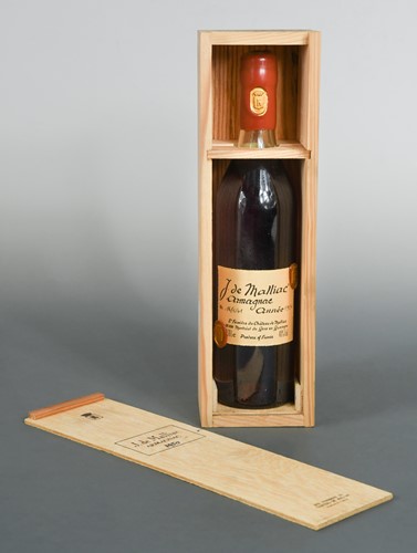 Lot 1249 - J. de Malliac, Armagnac 1950, 70cl, numbered...