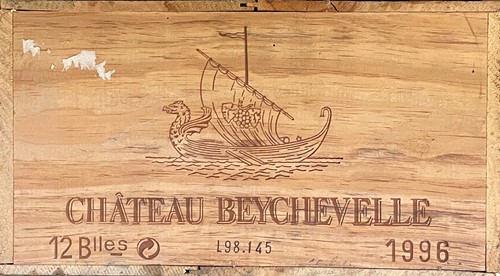 Lot 1148 - Chateau Beychevelle, St Julien 4eme Cru 1996,...