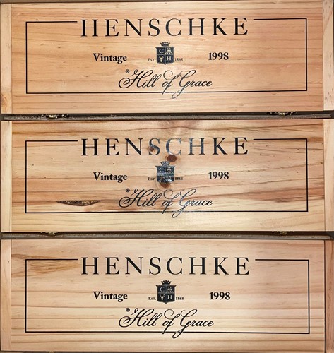 Lot 1156 - Henschke Hill of Grace, Eden Valley 1998, 3...