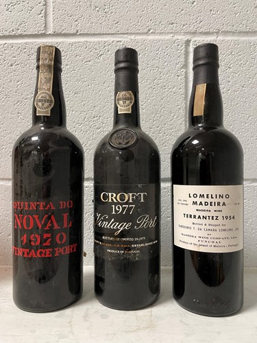 Lot 1212 - Lomelino Madeira Terrantez 1954, 1 bottle;...